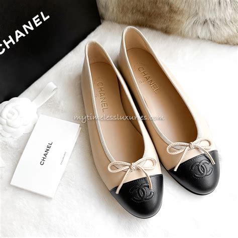 ballerinas shoes chanel|chanel ballerina flat shoes size.